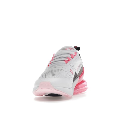 Кроссы Nike Air Max 270 White Arctic Punch (W) - женская сетка размеров