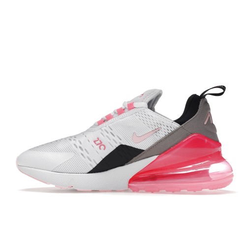 Кроссы Nike Air Max 270 White Arctic Punch (W) - женская сетка размеров
