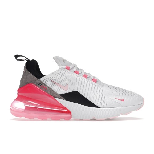 Кроссы Nike Air Max 270 White Arctic Punch (W) - женская сетка размеров