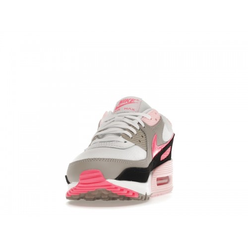 Nike Air Max 90 Rose Hot Pink (W) - женская сетка размеров