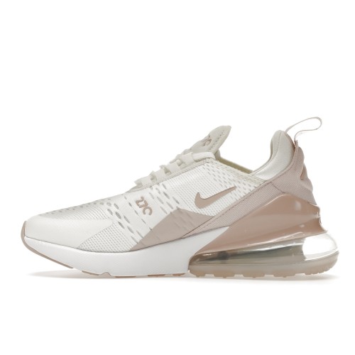 Кроссы Nike Air Max 270 Essential Summit White Light Pink (W) - женская сетка размеров