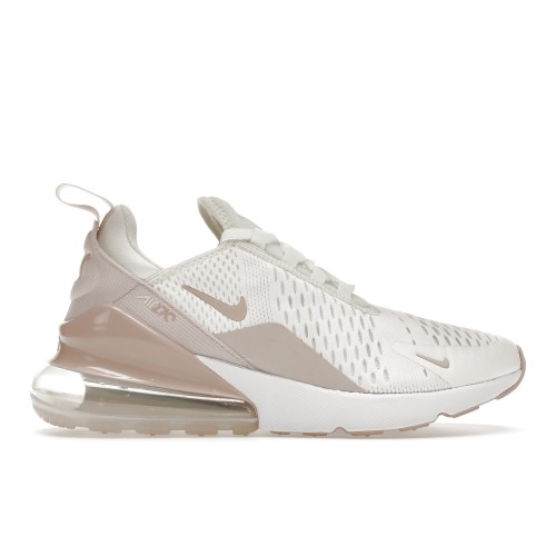 Кроссы Nike Air Max 270 Essential Summit White Light Pink (W) - женская сетка размеров