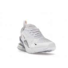 Женские Nike Air Max 270 White Metallic Gold (W)