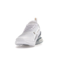 Женские Nike Air Max 270 White Metallic Gold (W)