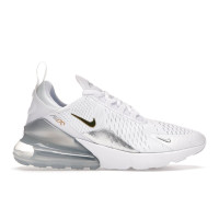 Женские Nike Air Max 270 White Metallic Gold (W)