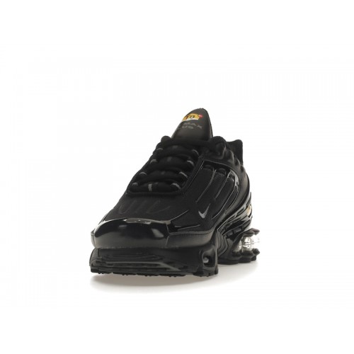 Кроссы Nike Air Max Plus 3 Black Grey (GS) - подростковая сетка размеров