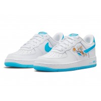 Детские кроссовки Nike Air Force 1 Low Hare Space Jam (PS)