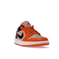 Женские Jordan 1 Low Orange Black (W)