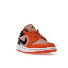 Женские Jordan 1 Low Orange Black (W)