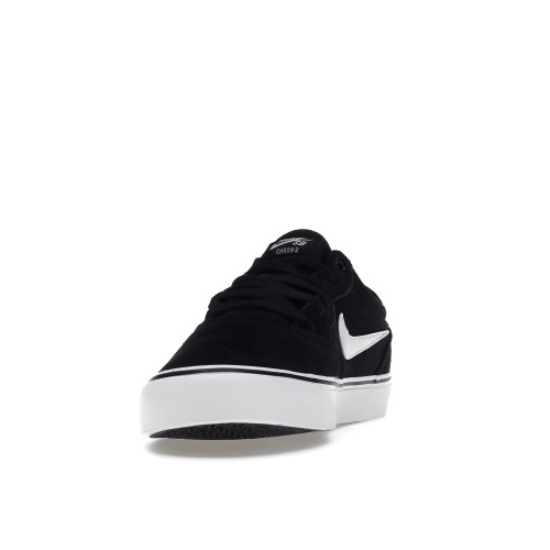 Кроссы Nike SB Chron 2 Black - мужская сетка размеров