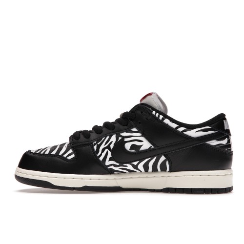Кроссы Nike SB Dunk Low OG QS Quartersnacks Zebra - мужская сетка размеров