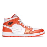 Кроссовки Jordan 1 Mid Metallic Orange