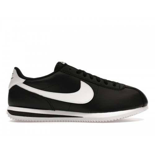 Кроссы Nike Cortez Basic Black White (2023) - мужская сетка размеров