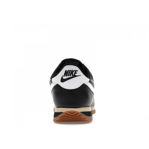 Nike Cortez Black Gum Medium Brown Sesame White - мужская сетка размеров
