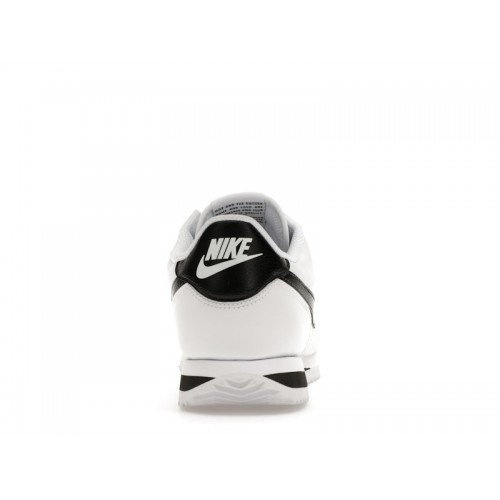 Кроссы Nike Cortez White Black - мужская сетка размеров