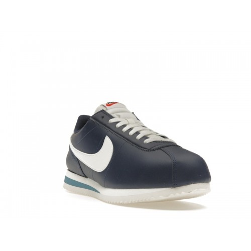 Кроссы Nike Cortez Midnight Navy - мужская сетка размеров