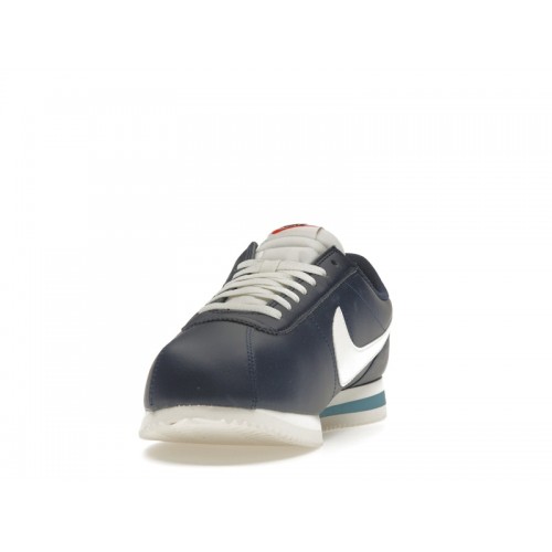 Кроссы Nike Cortez Midnight Navy - мужская сетка размеров