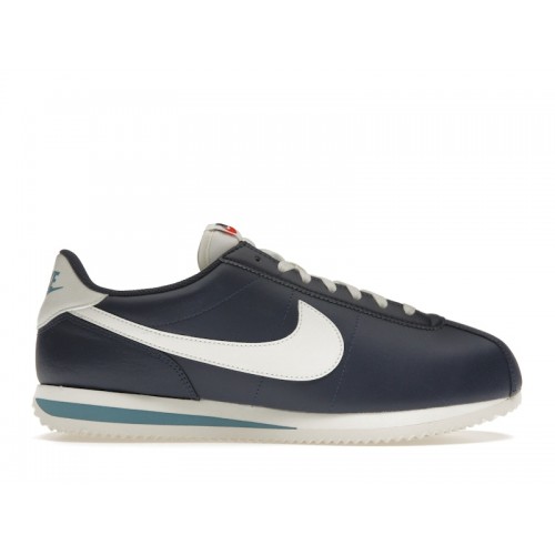 Кроссы Nike Cortez Midnight Navy - мужская сетка размеров