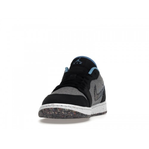 Кроссы Jordan 1 Low SE Crater Grey University Blue - мужская сетка размеров