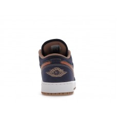 Подростковые Jordan 1 Low SE Denim (GS)