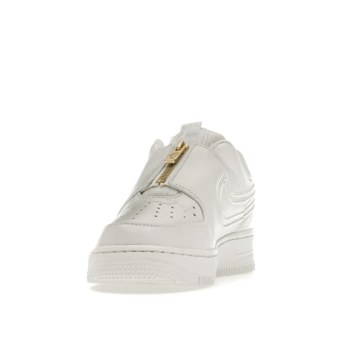 Кроссы Nike Air Force 1 Low LXX Zip Serena Williams Summit White (W) - женская сетка размеров