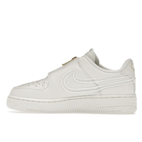 Кроссы Nike Air Force 1 Low LXX Zip Serena Williams Summit White (W) - женская сетка размеров