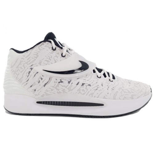 Кроссы Nike KD 14 TB White - мужская сетка размеров