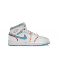 Подростковые Jordan 1 Mid Multi Knit (GS)