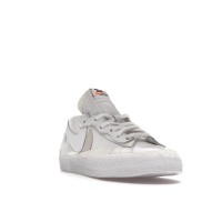 Кроссовки Nike Blazer Low sacai White Patent Leather