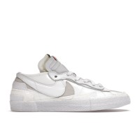 Кроссовки Nike Blazer Low sacai White Patent Leather