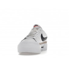 Женские кроссовки Nike Court Legacy Lift White Black (W)