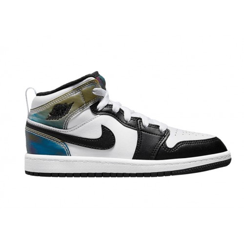 Кроссы Jordan 1 Mid SE Heat Reactive (PS) - подростковая сетка размеров