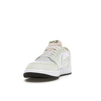 Jordan 1 Retro Low White Ghost Green Black