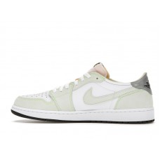 Jordan 1 Retro Low White Ghost Green Black