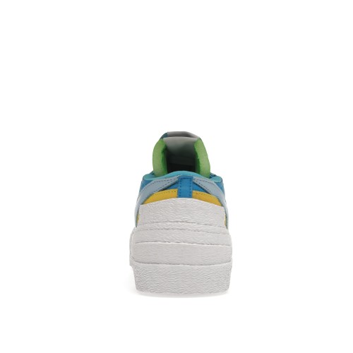 Кроссы Nike Blazer Low sacai KAWS Neptune Blue - мужская сетка размеров