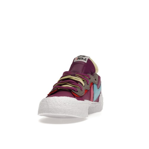 Кроссы Nike Blazer Low sacai KAWS Purple Dusk - мужская сетка размеров