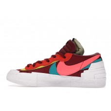 Кроссовки Nike Blazer Low sacai KAWS Red
