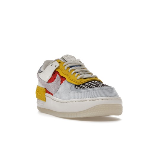 Кроссы Nike Air Force 1 Low Shadow Multi Print Houndstooth (W) - женская сетка размеров