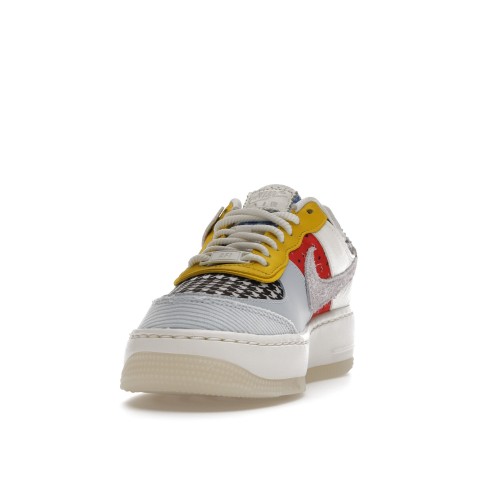 Кроссы Nike Air Force 1 Low Shadow Multi Print Houndstooth (W) - женская сетка размеров
