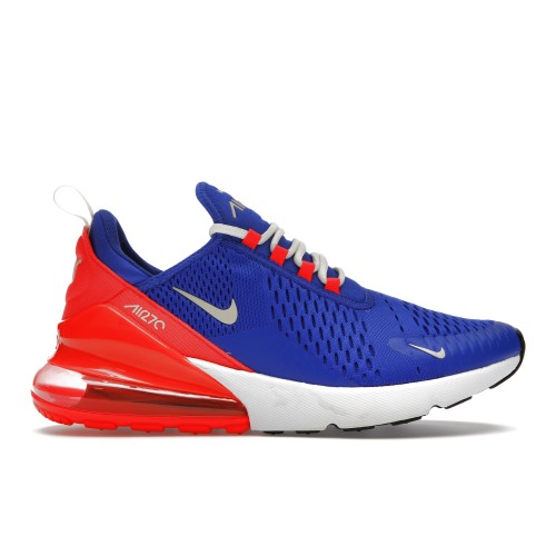 Кроссы Nike Air Max 270 Hyper Royal Bright Crimson - мужская сетка размеров