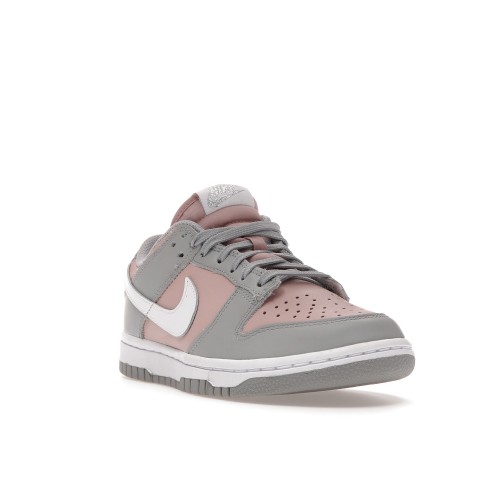 Кроссы Nike Dunk Low Pink Oxford (W) - женская сетка размеров