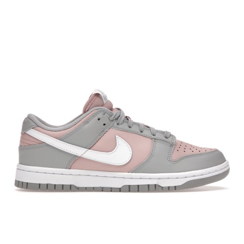 Кроссы Nike Dunk Low Pink Oxford (W) - женская сетка размеров