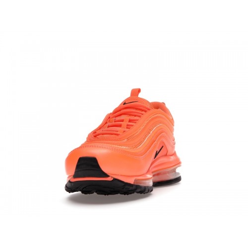 Кроссы Nike Air Max 97 Atomic Orange (W) - женская сетка размеров