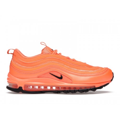 Кроссы Nike Air Max 97 Atomic Orange (W) - женская сетка размеров