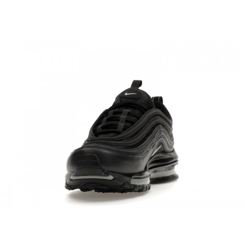 Кроссы Nike Air Max 97 Black Metallic Silver (W) - женская сетка размеров