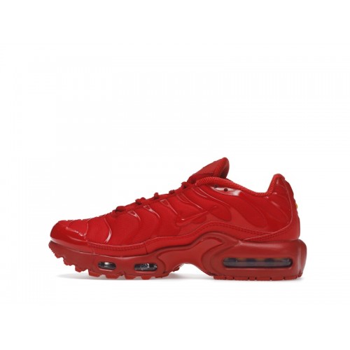 Кроссы Nike Air Max Plus University Red (GS) - подростковая сетка размеров