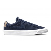 Мужские кроссовки Nike SB Zoom Blazer Low Pro GT Denim Swoosh