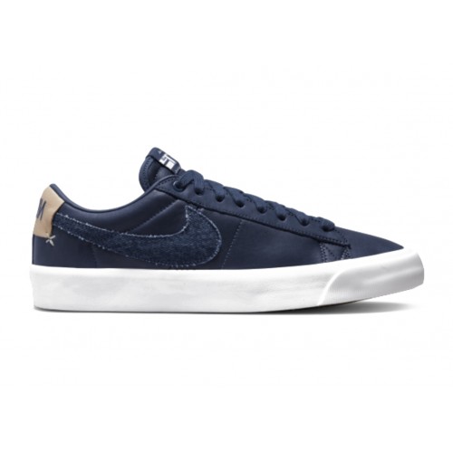 Мужские кроссовки Nike SB Zoom Blazer Low Pro GT Denim Swoosh