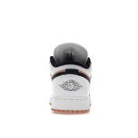 Подростковые Jordan 1 Low White Light Madder Root (GS)