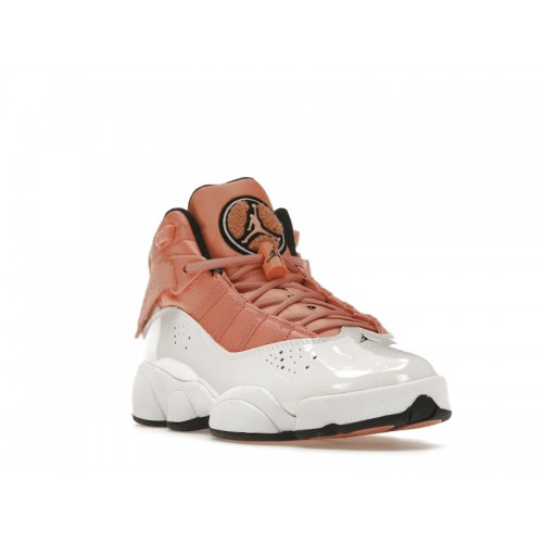 Air Jordan 6 Rings GS Light Madder Root - подростковая сетка размеров